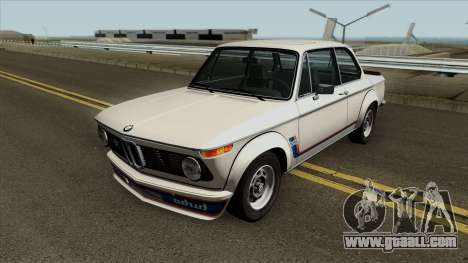 BMW 2002 Turbo (E10) 1973 for GTA San Andreas