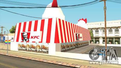 Ocean Flats KFC Restaurant for GTA San Andreas