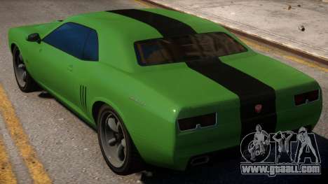 Bravado Gauntlet Muscle Car Rims for GTA 4