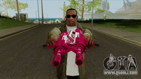 Bullpup Rifle Pink GTA V for GTA San Andreas