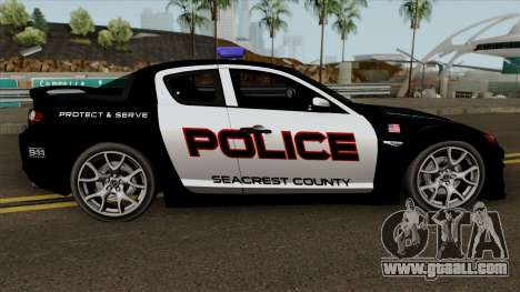 Mazda RX-8 Police SCPD 2011 for GTA San Andreas