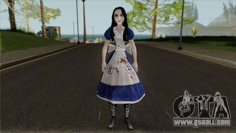 Alice Lidell from Alice Madness Returns for GTA San Andreas