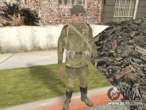 Soldiers of the red army for GTA San Andreas