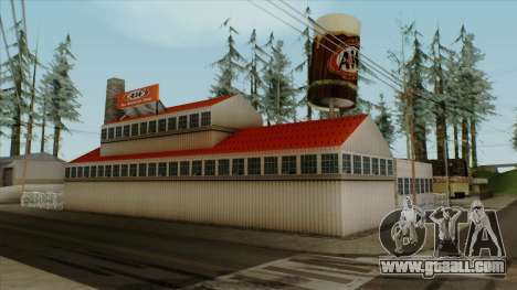 Montgomery A&W Root Beer Factory for GTA San Andreas