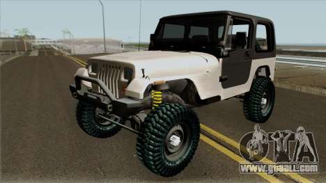 Jeep Wrangler Rustico for GTA San Andreas