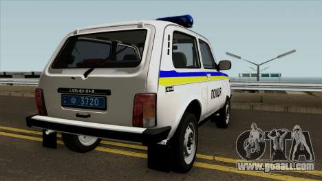 VAZ 2121 Police of Ukraine for GTA San Andreas