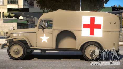 World War II Ambulance for GTA 4