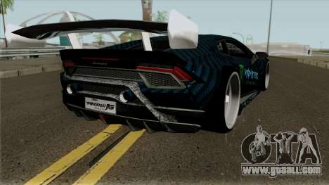 Lamborghini Huracan Perfomante Liberty Walk 2017 for GTA San Andreas