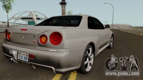 Nissan Skyline GT-R Spec VII 2002 Tunable for GTA San Andreas