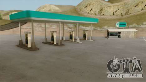 El Quebrados Petrorimau Gas Station for GTA San Andreas