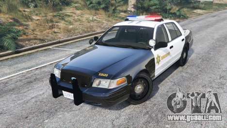 Ford Crown Victoria Sheriff CVPI [replace]