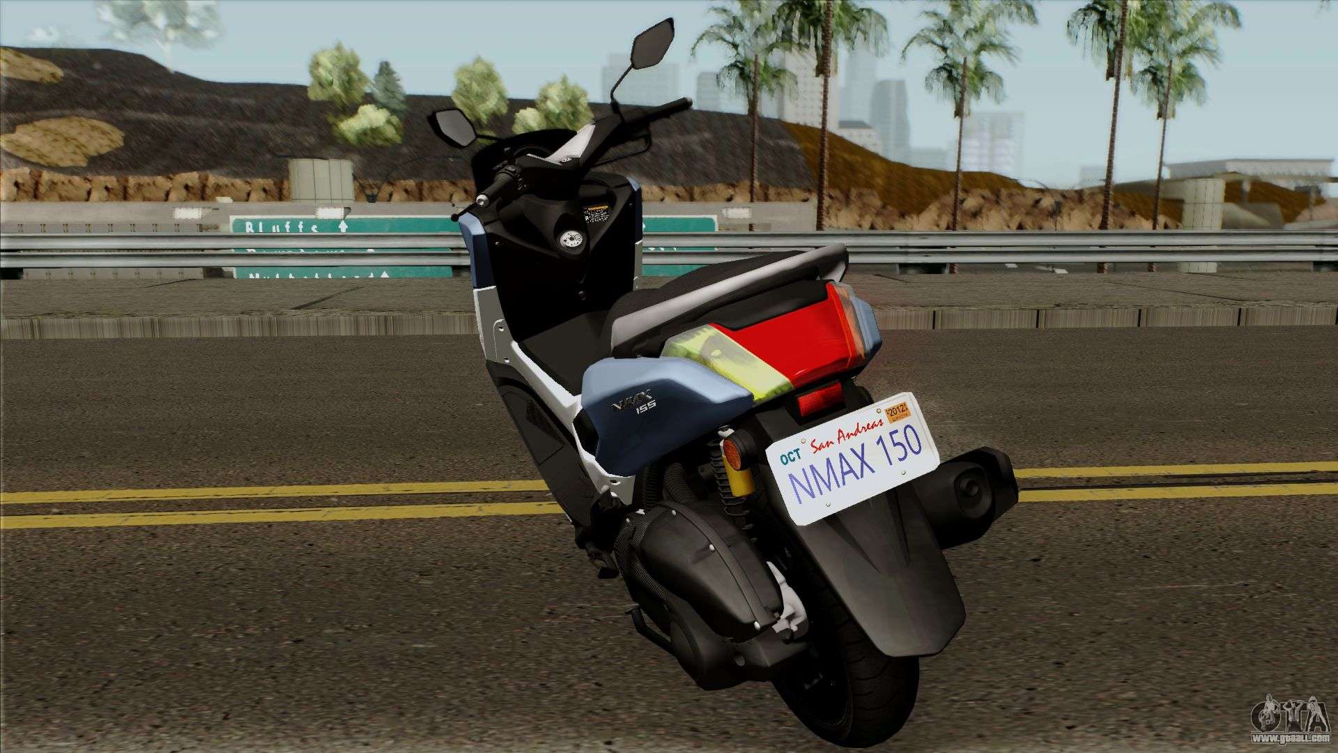 Yamaha Nmax 2018 For Gta San Andreas