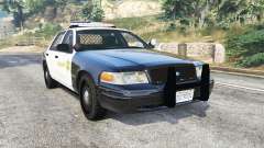Ford Crown Victoria Sheriff CVPI [replace] for GTA 5