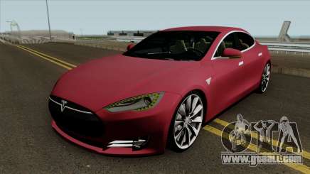 Tesla Model S 2014 v2 for GTA San Andreas