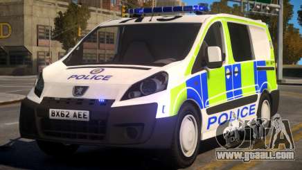Police Peugeot Expert Cell Van for GTA 4
