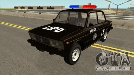 VAZ 2106 SA Style Police for GTA San Andreas
