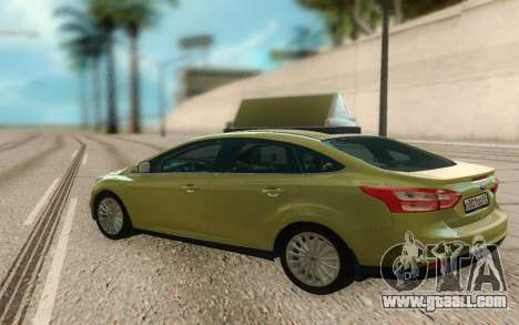 Ford Focus Taxi for GTA San Andreas