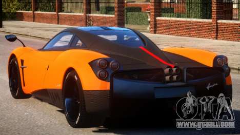2011 Pagani Huayra Cinque for GTA 4