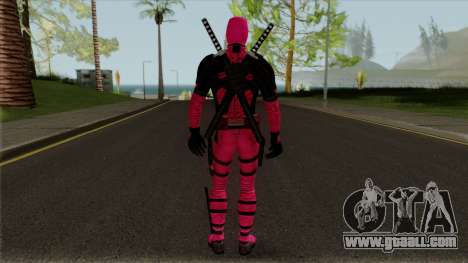 Deadpool in Pink for GTA San Andreas