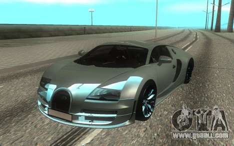Bugatti Veyron Stock for GTA San Andreas
