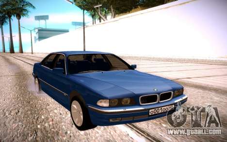 BMW M5 E38 for GTA San Andreas