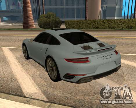 Porsche 911 Turbo S for GTA San Andreas