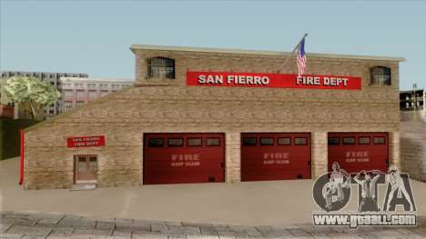 New Fire House in SF for GTA San Andreas