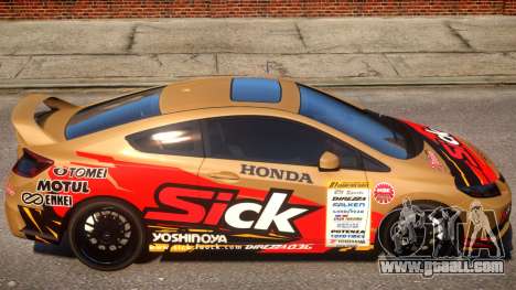 2013 Honda CivicSi PJ2 for GTA 4
