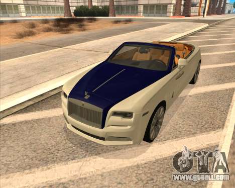 Rolls-Royce Dawn for GTA San Andreas