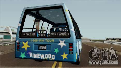 Brute Tour Bus GTA V for GTA San Andreas