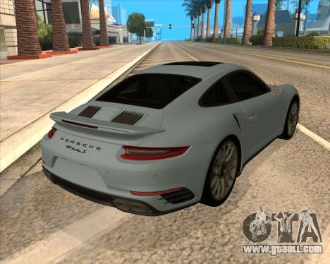 Porsche 911 Turbo S for GTA San Andreas