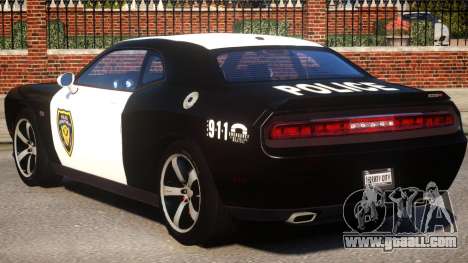 Dodge Challenger SRT8 Police for GTA 4