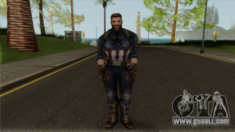 Marvel Contest Of Champions Captain America for GTA San Andreas