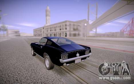 Ford Mustang GT Fastback 390 1968 for GTA San Andreas