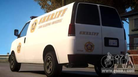 Los Santos Police Speedo Transporter [ELS] for GTA 4