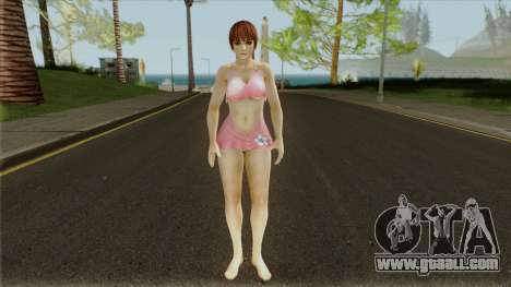 Kasumi Summer Pink Outfit for GTA San Andreas