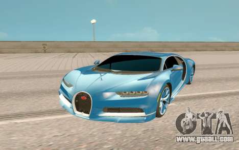 Bugatti Chiron Rus Plate for GTA San Andreas