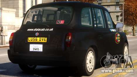 London Taxi Cab for GTA 4