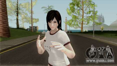 Kokoro (Gym Class Outfit) From DOA5 for GTA San Andreas