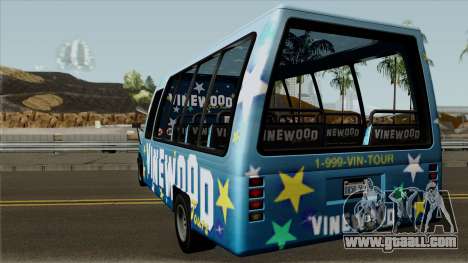 Brute Tour Bus GTA V for GTA San Andreas