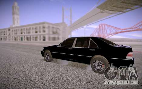 Mercedes-Benz S600 W140 Stock for GTA San Andreas