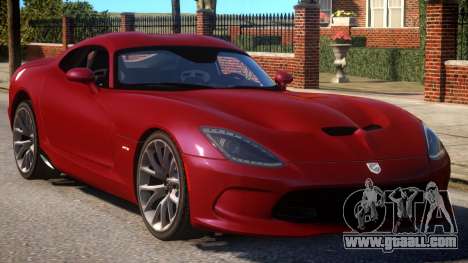 2013 SRT Viper GTS Coupe for GTA 4