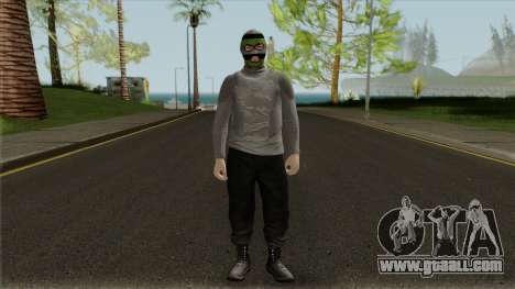 GTA Online Heist DLC - Random Skin 1 for GTA San Andreas