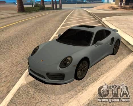 Porsche 911 Turbo S for GTA San Andreas