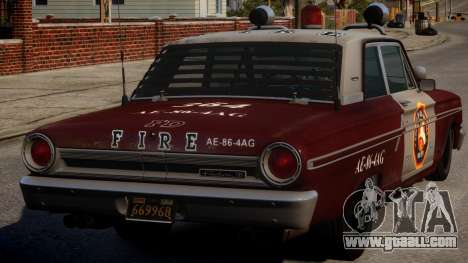 Ford Fairlane 1964 Fire for GTA 4