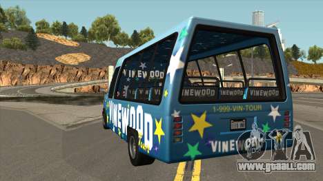 Brute Tour Bus GTA V IVF for GTA San Andreas
