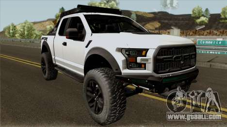 Ford F-150 Raptor Project Scorpio 2017 No Paint for GTA San Andreas