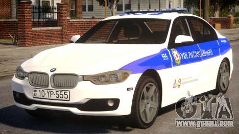 BMW M5 2015 Baku Police for GTA 4