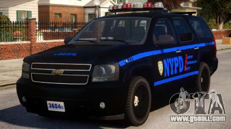 NYPD Police Tahoe [ELS] for GTA 4