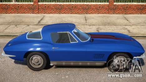 1967 Chevrolet Corvette Stingray V1.2 for GTA 4